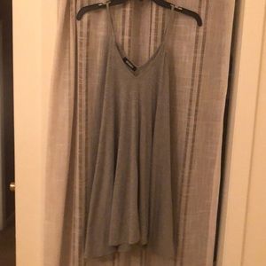 Grey cotton dress